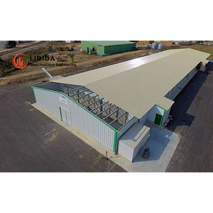 Bâtiment en structure métallique préfabriquée légère galvanisée à bas <span class=keywords><strong>prix</strong></span> pour entrepôt industriel - Product Image 1