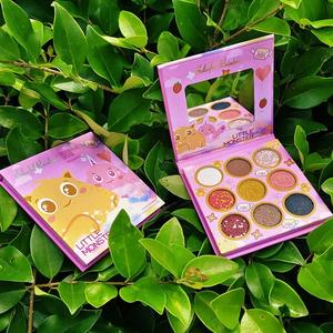OEM Mini 9 Couleurs <span class=keywords><strong>Petit</strong></span> Monstre Fard à Paupières Apprêt Étanche Cosmétique Beauté Maquillaje Por Mayor Set Palette Vente en Gros pour Enfants - Product Image 5