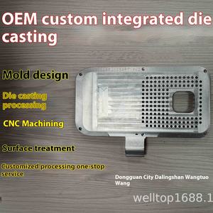Fonderie de composants mécaniques, usinage CNC, alliage d'aluminium, moulage sous pression, services de moulage de qualité supérieure, marque Welltop, modèle WT-026 - Product Image 2