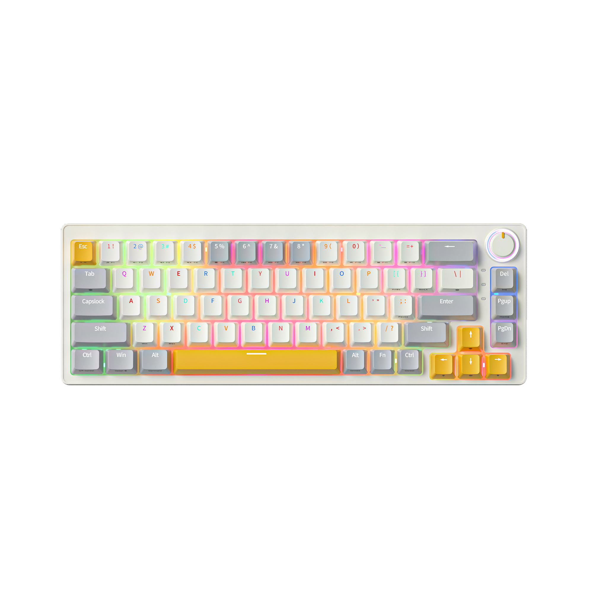 ZIFRIEND ZA68 PRO 60% Gaming Keyboard - Hot Swappable & Wireless