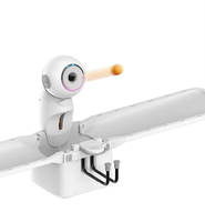 Robot d'entraînement de tennis de table PUSUN professionnel portable, à vitesse élevée, réglable en angle et contrôlé par application