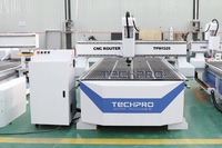 Machine de fraisage CNC à axe unique haute vitesse 3 axes 2000*4000mm à refroidissement par eau pour la découpe de HPL, d'aluminium et de composants de roulements