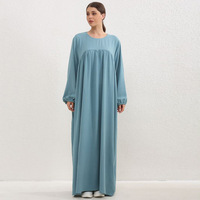 Abaya musulmane arabe grande taille, jupes longues, respirante, en polyethersulfone, infroissable, de haute qualité, personnalisable, élégante et traditionnelle