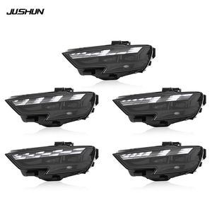 Ensemble de phares Jushun Audi A3, feux de jour LED, clignotants dynamiques, 2017-2020 - Product Image 4