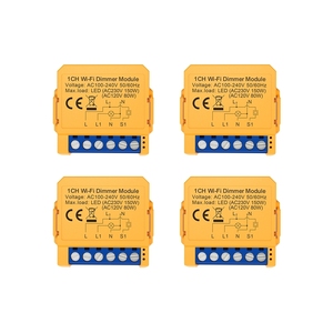 Tuya Ce Rohs 110V 240V Nhà Thông Minh Wifi Ánh Sáng Dimmer Chuyển Đổi Cuộc Sống Thông Minh Tuya Ứng Dụng Thông Minh Tường Dimmer Mô-đun Chuyển Đổi - Product Image 1