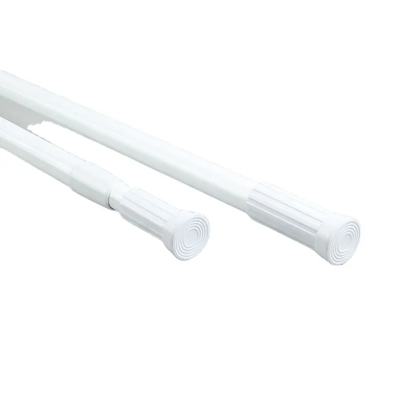 Tringle de rideau de douche à ressort réglable 70-120cm D22 sans poinçonnage extensible Interlock