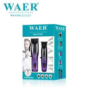 WAER WA-6105 Cortadora de Pelo Eléctrica de Alta Calidad y Velocidad con Cuchilla de Cerámica y Titanio, Recortadora de Barba con Pantalla Digital - Product Image 5