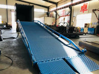 Rampe de quai mobile à prix avantageux, rampe de quai hydraulique, rampes de chargement de conteneurs, niveleur de quai mobile à commande manuelle