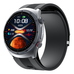Gs25 Health Smartwatch ECG Monitoreo <span class=keywords><strong>de</strong></span> presión arterial Sensor <span class=keywords><strong>de</strong></span> temperatura Grabación <span class=keywords><strong>de</strong></span> movimiento Full Touch Voice Broadcast SOS IOS - Product Image 2