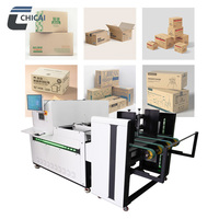 Imprimante jet d'encre entièrement automatique à grande vitesse 72 m/min Encre écologique pour carton ondulé Boîte à pizza Sac en papier