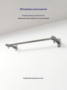Barra Orizzontale Espandibile in Acciaio Inossidabile <span class=keywords><strong>per</strong></span> Allenamento Fitness Indoor - Product Image 2