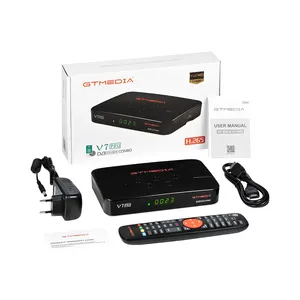 Original usine GTMEDIA V7 PRO DVB-S/S2/S2X + T/T2 CA récepteur de télévision par satellite Gtmedia V7 Pro