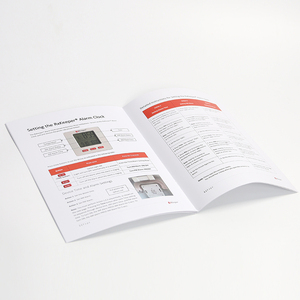 Kit de primeros auxilios personalizado de fábrica, Manual de instrucciones, costura a todo Color, folleto de impresión, servicio de impresión - Product Image 3