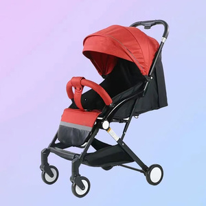 Bán Chạy Nhất Xe Đẩy Em Bé Một Chân Phanh Kép Nhanh Chóng Bánh Xe Phía Sau Tháo Rời Có Thể Tháo Rời Phía Trước Bumper-Kim Loại Bền Khung Nhựa - Product Image 5