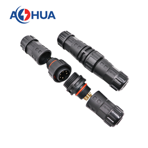 Aohuaカスタマイズ24ピン防水コネクタip68電源信号電気プラグソケット6ピンアセンブリオスメスコネクタ - Product Image 4
