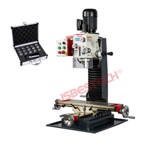 Petite taille Léger 170 kg Machine de perçage et de fraisage pour utilisation en usine
