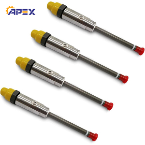 หัวฉีดน้ำมันเชื้อเพลิงเครื่องยนต์ APEX หัวฉีดแบบดินสอ อะไหล่รถขุด 3412 3406 4W-7018 4W7018 หัวฉีดน้ำมันดีเซล - Product Image 5