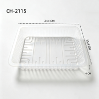 Barquettes en plastique recyclables de qualité alimentaire avec opercule supérieur en blister PP personnalisé, barquettes scellables, contenants alimentaires en plastique