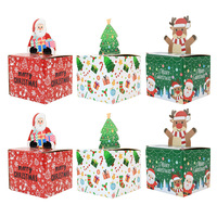 Cajas de Dulces para la Cuenta Regresiva de Navidad, Paquete de 24, Reciclables, Laminadas Mate e Impresas con UV, Cartón Seguro para Alimentos, para Niños y Familia
