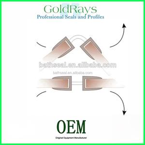 Kính Tắm Khung Cửa Niêm Phong Strip Đôi Bản Lề Nhựa Con Dấu - Product Image 2