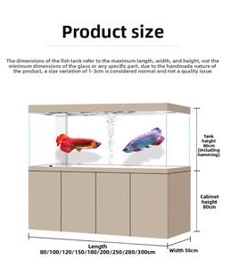 Acuario <span class=keywords><strong>de</strong></span> pie <span class=keywords><strong>de</strong></span> cristal ultraclaro con filtro <span class=keywords><strong>de</strong></span> fondo ecológico para sala <span class=keywords><strong>de</strong></span> estar, uso doméstico y en <span class=keywords><strong>entrada</strong></span> <span class=keywords><strong>de</strong></span> empresa, ideal para peces dorados. - Product Image 6