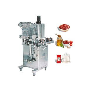 Machine d'emballage automatique électrique haute précision HXL-S200 220V 380V pour films et feuilles, idéale pour l'emballage alimentaire et des sauces chimiques - Product Image 1