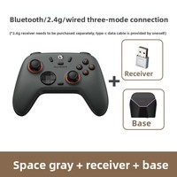 Manette de jeu sans fil Gamesir Chick Star 2, Gamesir Nova 2 Lite BT pour PC avec moteur de vibration HALL et joystick OLED pour téléphone portable