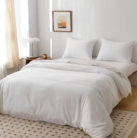 Parure de lit d'hôtel 100 % coton 200-1000TC, drap, housse de couette et taie d'oreiller personnalisés de haute qualité pour usage domestique et hôtelier