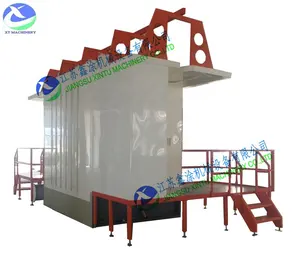 中国制造商粉末涂料线静电粉末涂料单旋风室舱