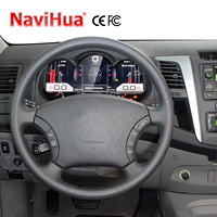 Navihua Système Linux Nouvelle Mise à Niveau Compteur de Vitesse Numérique Auto pour Toyota Fortuner/ Hilux Vigo 2005-2015