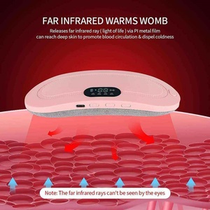 Portable Cordless Waist <b>Breast</b> Massager Belt Pain Relief Menstruation Heating <b>Pad</b> Belt for Period Cramps - Product Image 4