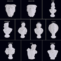 Sculpture de buste en résine personnalisée professionnelle en gros, Laocoon, Zeus, modèle de Saint Patrick, figurine artistique 3D peinte