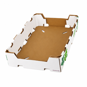Scatola Regalo per Frutta in Cartone Ondulato Ecologica Personalizzata, Scatola Pieghevole in Carta Kraft per Frutta Mista, Verdure e Uva - Product Image 5