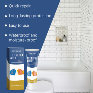 Jaysuing Home Kitchen and Bathroom Floor Tile Grout Sealer Agente <span class=keywords><strong>de</strong></span> llenado y Unión impermeable y antimoho - Product Image 4