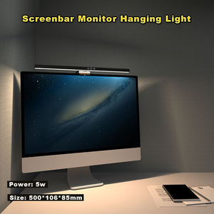 Computer Monitor Lamp LED ABS <b>Touch</b> Control 3 Color Modes USB Powered Task Lamp for Office Use - Product Image 3