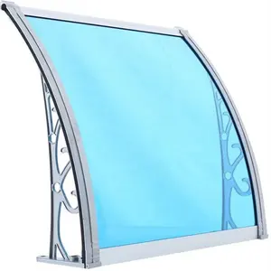塑料屋顶雨棚聚碳酸酯雨棚帐篷遮阳篷入口门雨棚来自中国