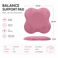 Genouillère de yoga en PU épaissie antidérapante, support de coude portable, coussin pour exercices de planche, entraînement de fitness à domicile