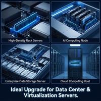 Memoria de servidor DDR5 de 64 GB, 4800 MT/s, PC5 38400, ECC RDIMM, doble rango 2Rx4, nueva, de grado empresarial, para computación de IA, ProLiant PowerEdge
