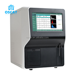 Analizador de Hematología totalmente automático portátil de <span class=keywords><strong>5</strong></span> partes OSCAT EURPET para clínica, laboratorio de animales de compañía, Analizador de Hematología completamente automático