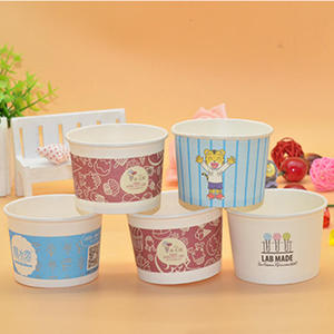 Vasos de Papel Desechables Personalizados para Helado y Yogur de 4 Oz, 8 Oz, 12 Oz y 16 Oz con Tapas - Product Image 4