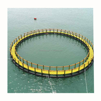 Cages de mariculture pour élevage de poissons