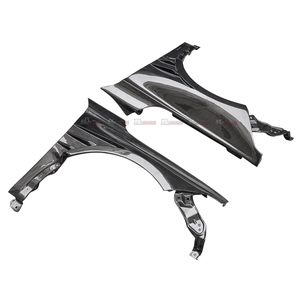 กันชนหน้าคาร์บอนไฟเบอร์ทรง HC คุณภาพสูง ขนาดสั่งทำพิเศษ สำหรับรถ FL5 TYPE-R Hatchback ปี 2016-2016 สีดำ - Product Image 1