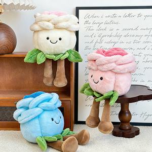 Moderno y Adorable Peluche de Rosa, Ambientador para Coche, Juguete de Flor, Impresión Serigráfica, Regalo para el Día de San Valentín - Product Image 1