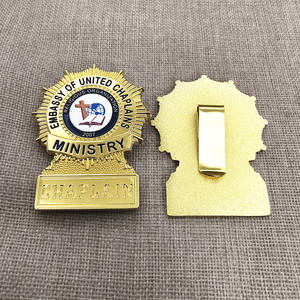 High品質カスタム金属牧師バッジ - Product Image 4