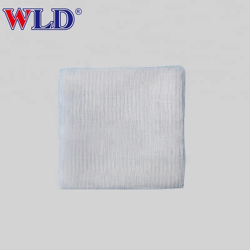 Disposable gauze swabs non-sterile with x-ray 10 x 10 cm