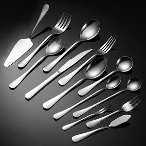 1010 kalınlaşmış paslanmaz çelik fabrika biftek bıçağı çatal kaşık <span class=keywords><strong>3</strong></span> parça set sınır ötesi sofra biftek bıçağı 1010001 - Product Image 4