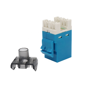 Chất lượng cao kép 110 Loại 180 độ <span class=keywords><strong>Cat6</strong></span> RJ45 UTP <span class=keywords><strong>Keystone</strong></span> <span class=keywords><strong>Jack</strong></span> mô-đun mạng cho viễn thông các bộ phận - Product Image 2