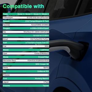 Evdance เครื่องชาร์จ EV แบบ2ระดับ2แบบพกพาเครื่องชาร์จแบบ7กิโลวัตต์ชนิดที่2 32A พกพา - Product Image 6