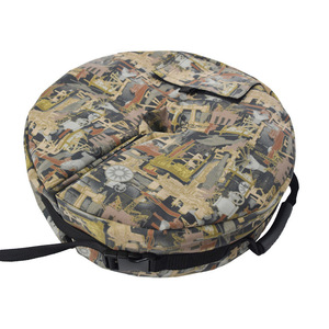 Sac de lestage rond pour base de parasol, étanche, support fixe, utilisation extérieure, tissu 900D - Product Image 5