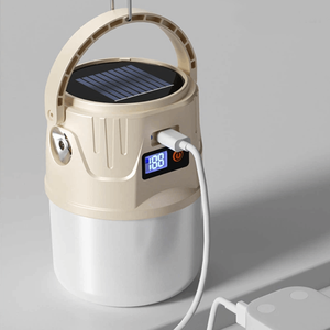 Lanterna de Camping LED Solar com Bateria de Longa Duração para Tendas, Mercados Noturnos e Uso Doméstico de Emergência - Product Image 3